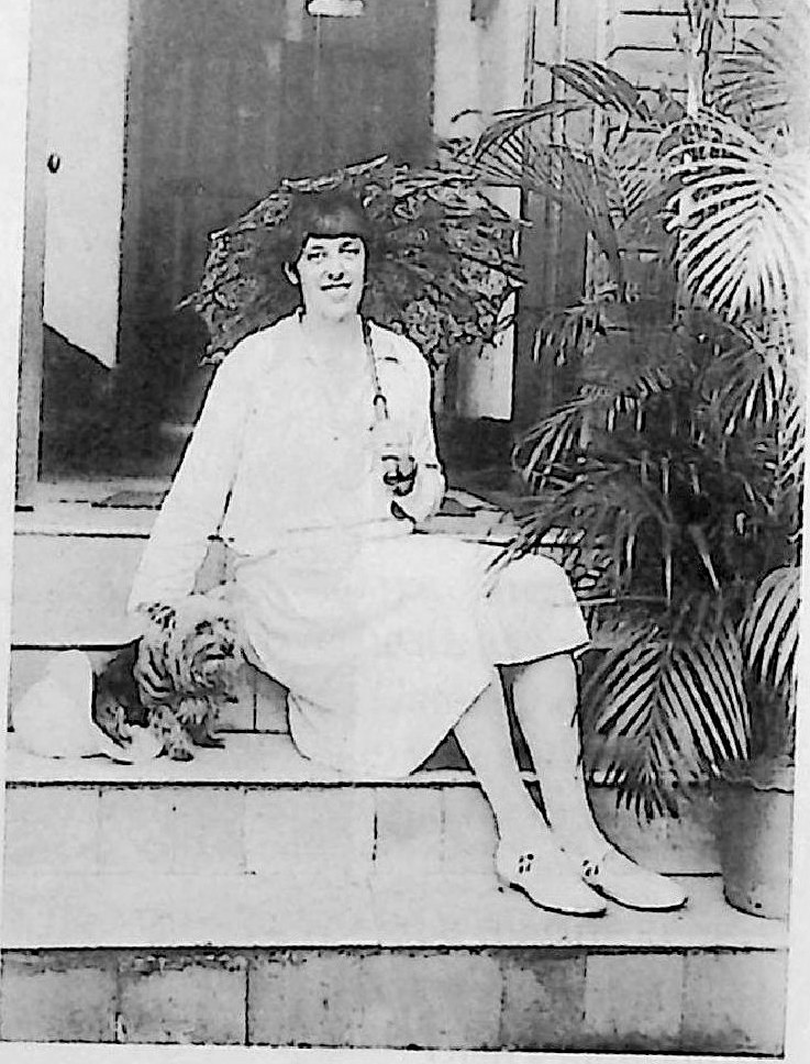 Ashore at Colombo, 1928