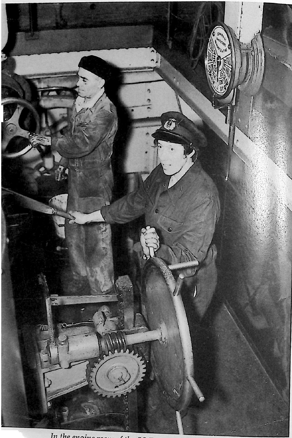 In the engine room of the Eastern Med